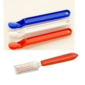 Plastic 1 Metal Scotty Peeler Sticker Price Tag Label Remover Combo 